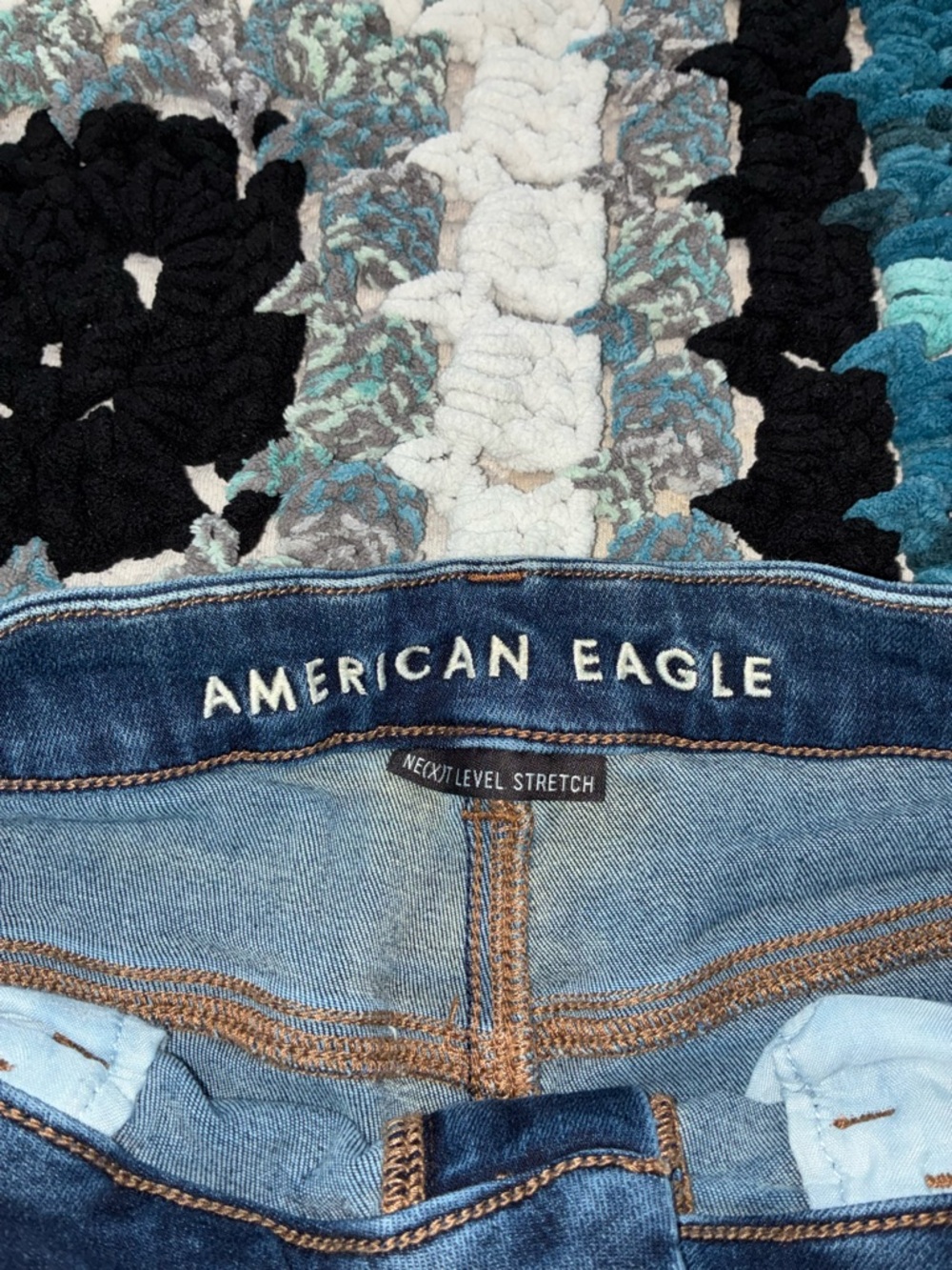 American Eagle Outfitters Light Blue Stretch Jeggings